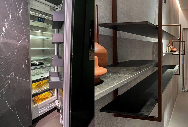 2023米蘭傢俱展大板磚冰箱與陳板應用