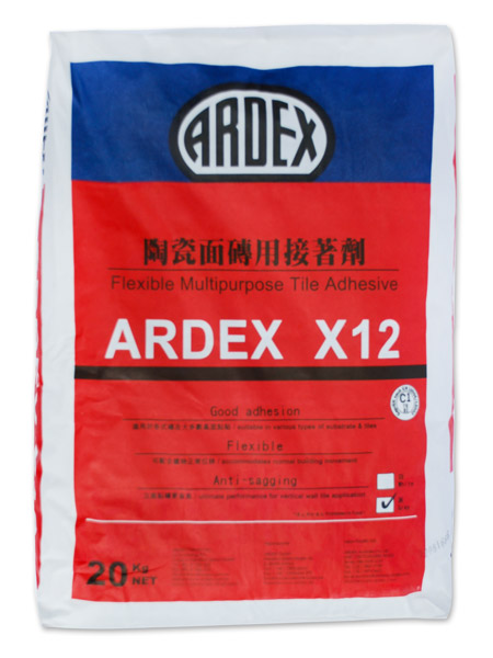 ARDEX X12陶瓷面磚用接著劑