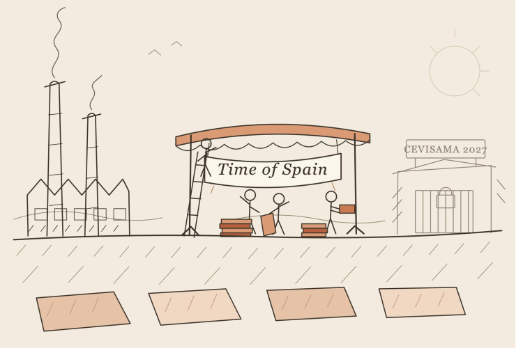 接班Cevisama ！「Time of Spain」：密謀在產區辦展