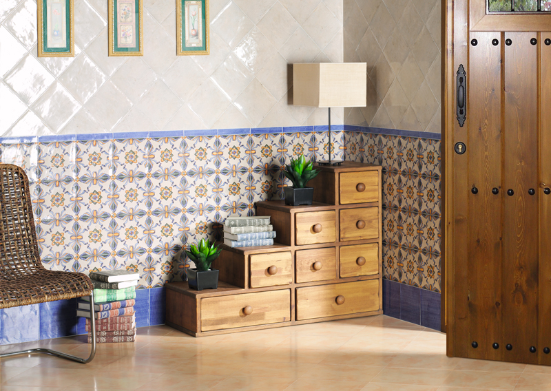 迴旋曲-復古壁磚