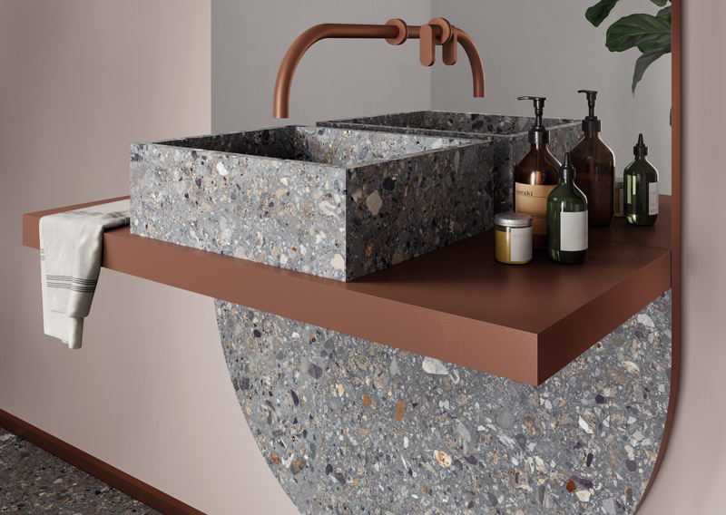 浴室磁磚-水都-磨石磚