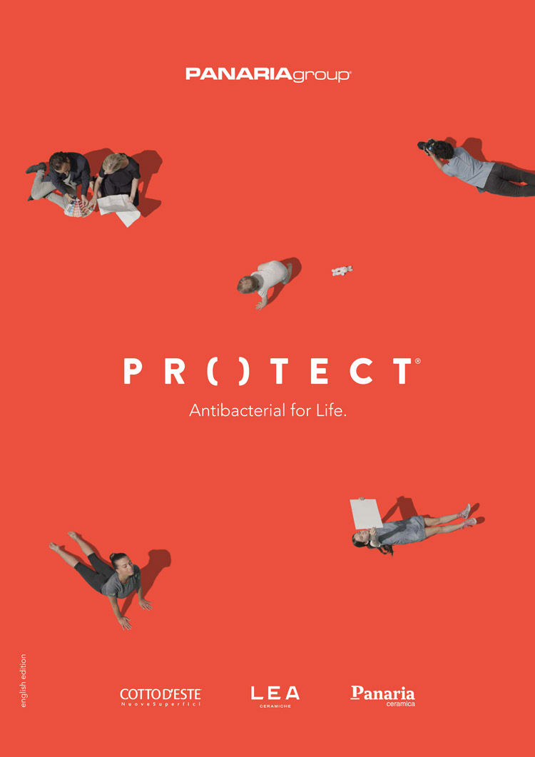 抗菌磁磚PROTECT®抗菌技術