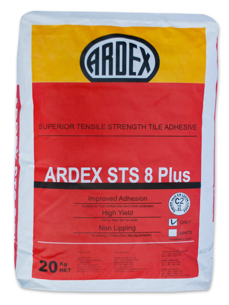 ARDEX STS 8 Plus超強抗張力瓷磚黏著劑