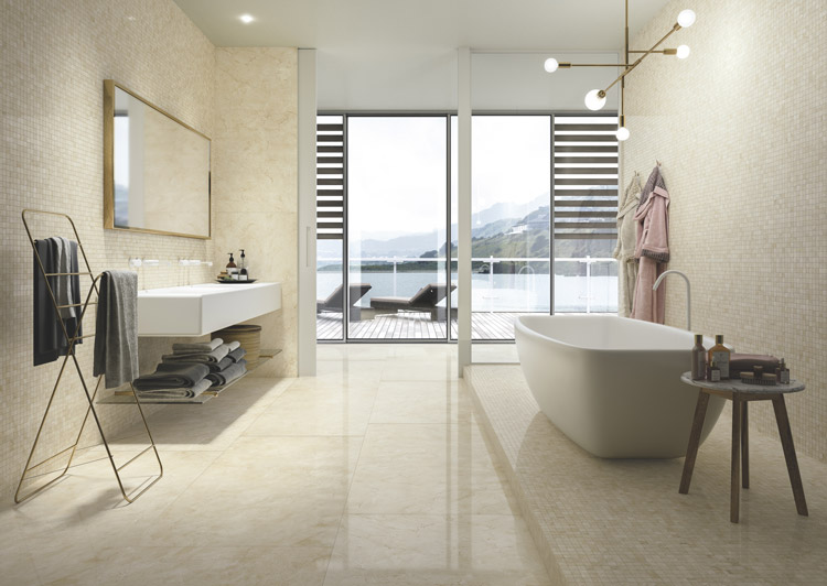 浴室磁磚設計-奢華貴氣大理石磁磚系列